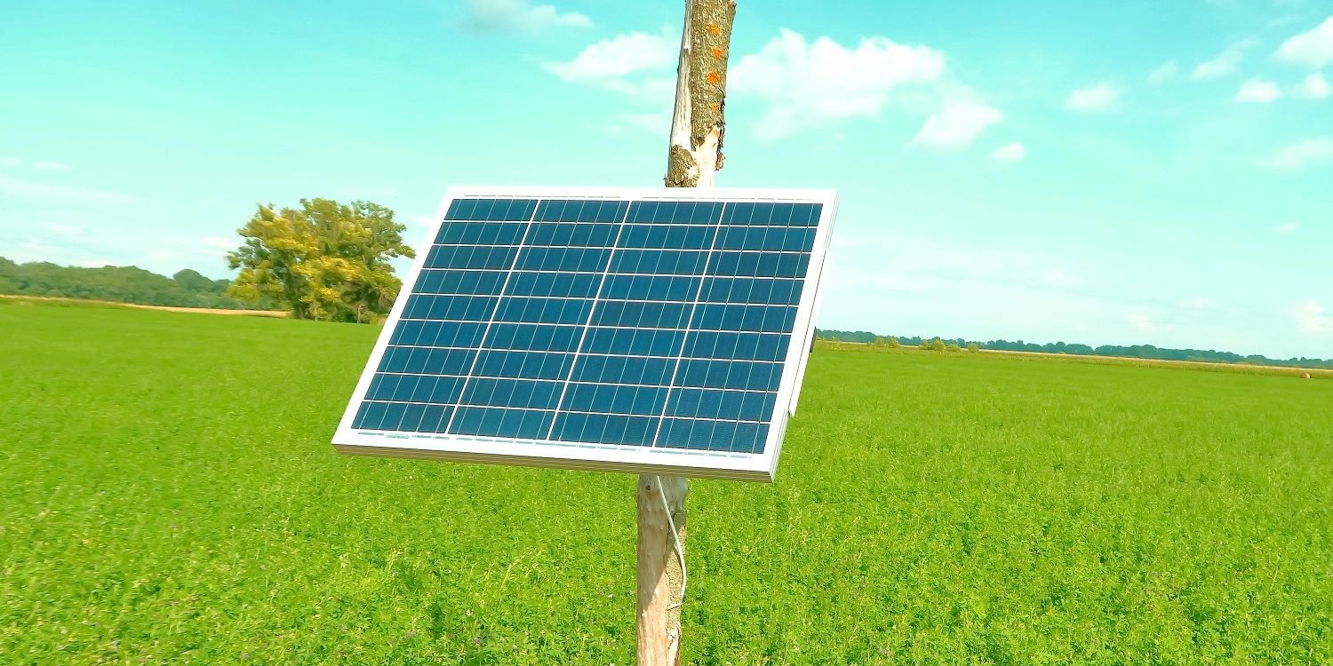 Vadalarm panou solar
